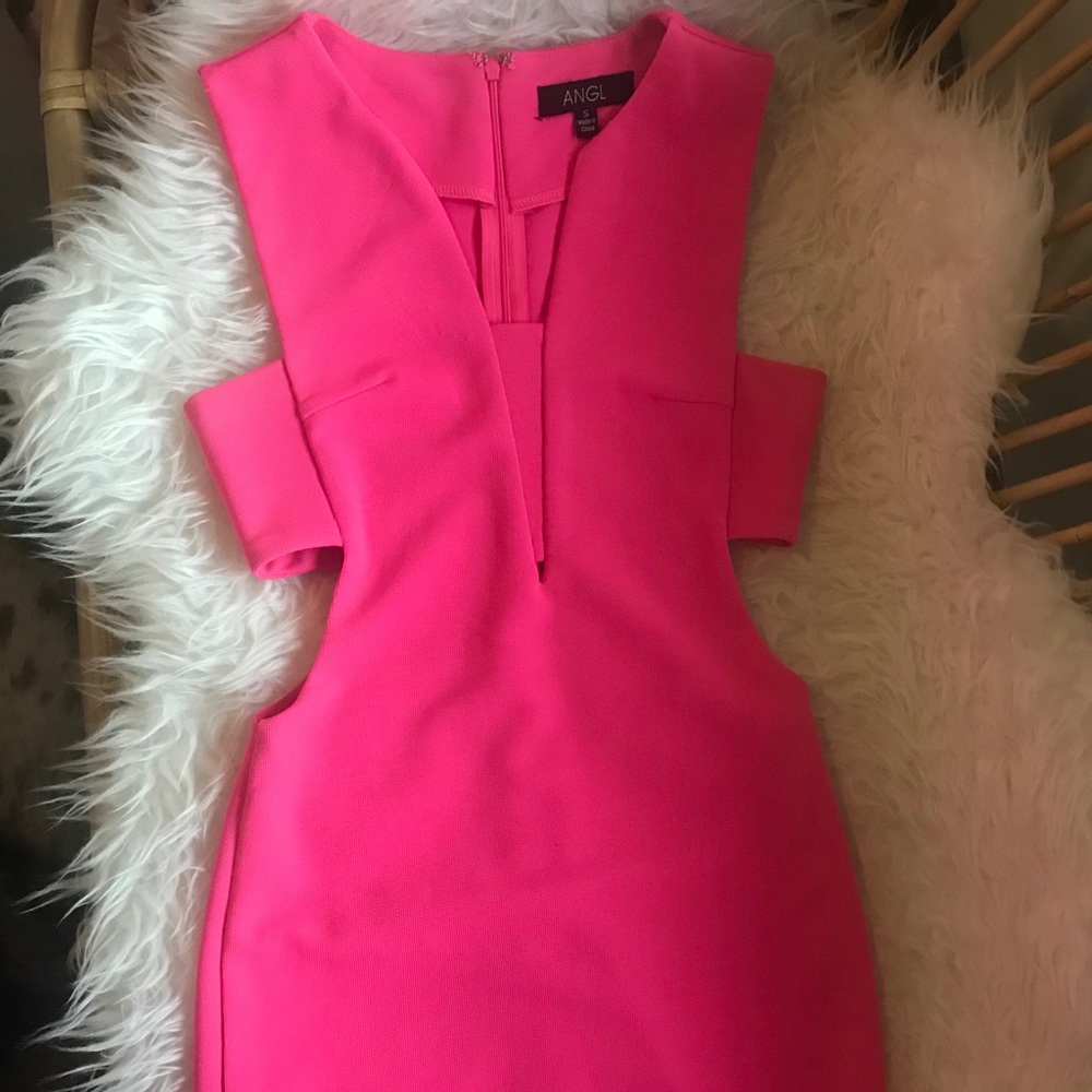 Pink dress